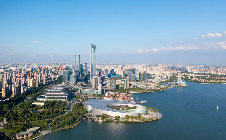 金鸡湖畔，友谊之树结硕果